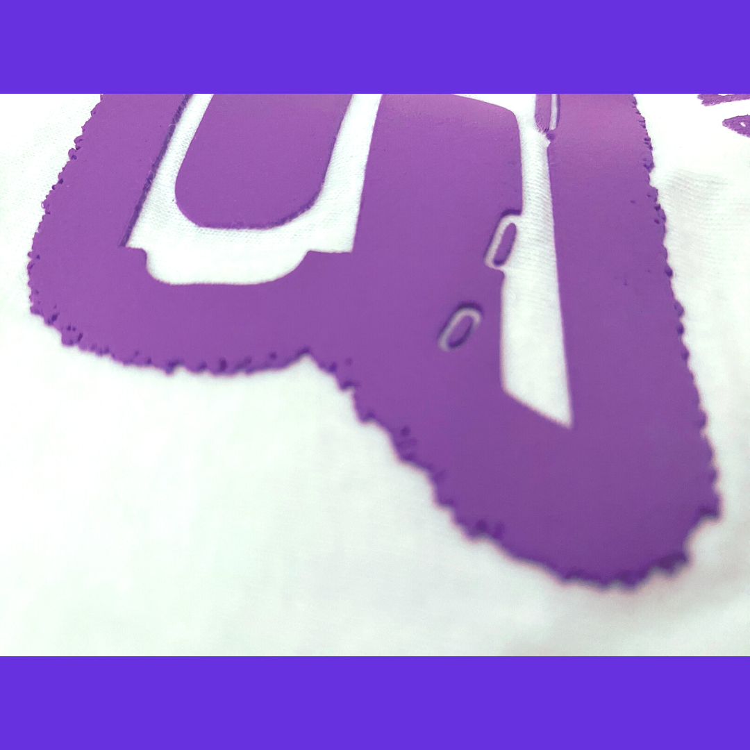 Playera Logo Supersilverhaze Morado